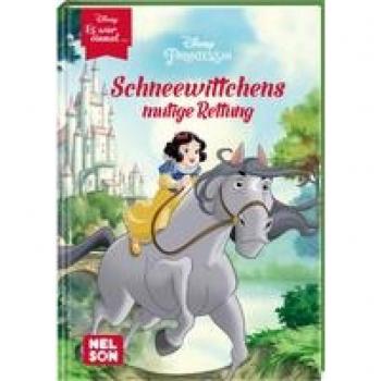 Disney: Es war einmal ...: Schneewittchens mutige Rettung (Disney Prinzessin): Zum Vorlesen und fortgeschrittenen Selberlesen | Eine spannende Geschichte wie Schneewittchen einem Pferd hilft!