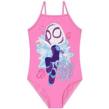Pink Ghost Spider Swimsuit for Marvel Girl, 7-8 Year Olds