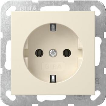 Conector Gira55 Tipo F Blanco Cremosamente Brillante