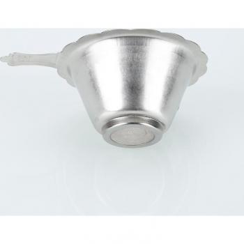 Double-Layer Fine Mesh Stainless Steel Tea Strainer