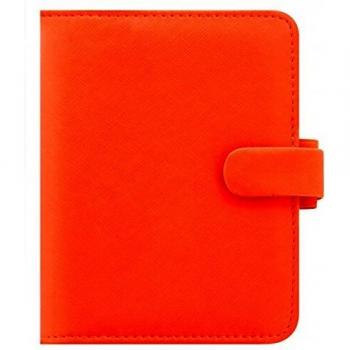Filofax Pocket Saffiano Bright Orange Planner