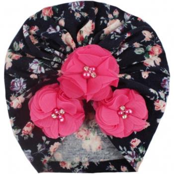 Gorro Bohemio para Niña con Estampado Floral