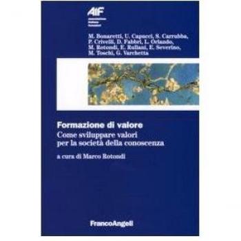 Formazione di valore. Come sviluppare valori per la società della conoscenza