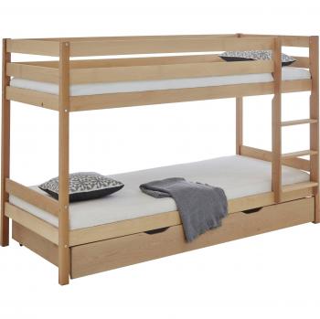 RELITA Etagenbett Lupo, Buche massiv
