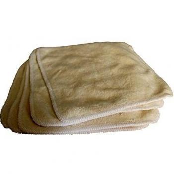 Lingettes en bambou lavables