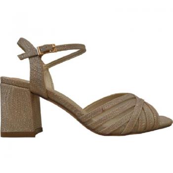 MENBUR Sandalias Elegantes con Tiras Brillantes