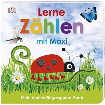 Mein buntes Fingerspuren-Buch. Lerne zählen mit Maxi: Pappbilderbuch mit Fingerspuren ab 18 Monaten