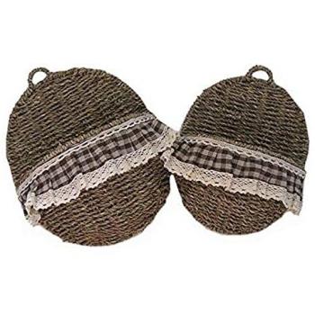 Kent Boîte aux lettres ovale brun 22 × 9,27 cm