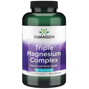 Magnesium 400 mg Dreifach-Komplex 300 Kapseln