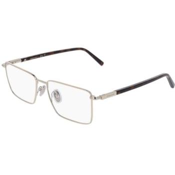 Salvatore Ferragamo Men's 2237 Gold Square Frames (Free Lenses Included)
