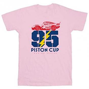 Cars Piston Cup 95 T-Shirt (Baby Pink)