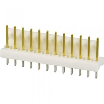 TE Connectivity MTA-100 7-Pin Connector Strip, Standard Type, 3-641215-7