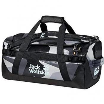 Jack Wolfskin Expedition‑Rucksack Freizeittasche Unisex – Grau Geo‑Block (Einheitsgröße)