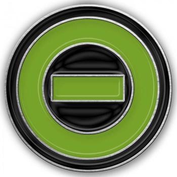 Logo Enamel Negativo Tipo O Unico