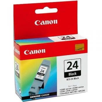 Encre de remplacement pour imprimante Canon BCI-24BK Noir