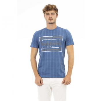 Baldinini Trend Cotton T-Shirt in Blue
