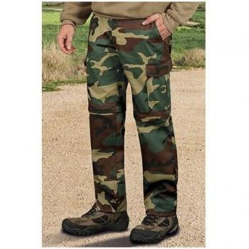 Pantalón de Camuflaje Woodman Valento, Versión Desmontable