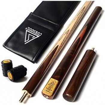 CUESOUL 57 3/4 Jointed Snooker Cue with Joint Protector
