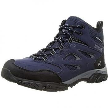 Chaussures de Trekking Regatta Holcombe Iep Isotex pour Hommes, Gris/Noir, 42
