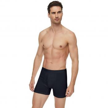 Boxer Elasticizzato Uomo Nero in Modal