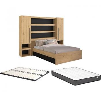 Lit pont design 140 x 190/200 cm