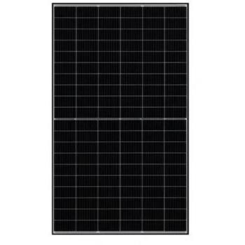 Svart Ram 455Wp Dubbel-sidig Solpanel