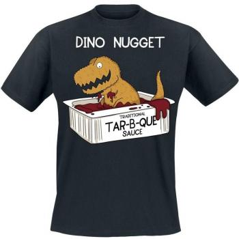 T‑Shirt Nero Umano – Dino Nugget – Goodie Two Sleeves M a 3XL