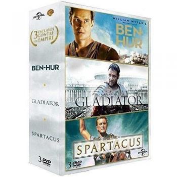 Coffret Peplum 3 films DVD