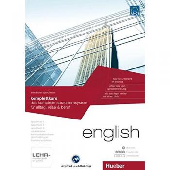 interaktive sprachreise komplettkurs english: das komplette sprachlernsystem für alltag, reise & beruf / Paket: 1 DVD-ROM + 5 Audio-CDs + 3 Textbücher