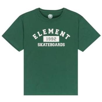 Home Team Element T-Shirt – Dunkelgrün, Kindergröße 14, 100 % Baumwolle