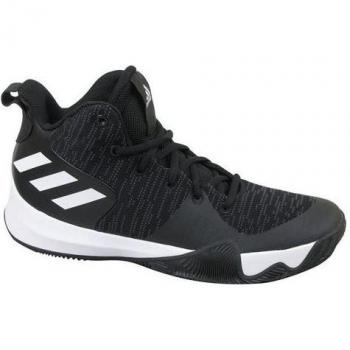 Adidas Explosive Flash Basketball Sneaker voor Mannen – Zwart – EU 44 2/3 (UK 10)
