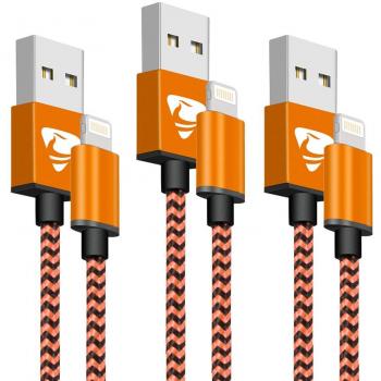 Aione 6FT Ultra‑Fast Phone Charger Kit – 3 Pack