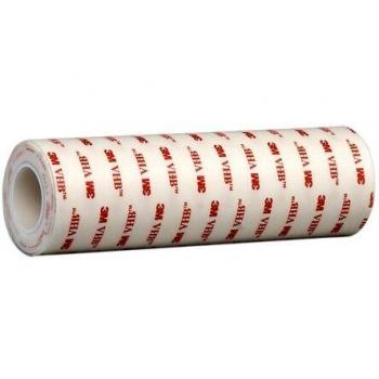 Tapecase 3.25–5-4932 Blanc Double Face Acrylique Ruban Mousse Ferme, 25 mil (0.64 mm) d'Épaisseur, 3,25 en X 4,6 m Rouleau – (1 Rouleau)