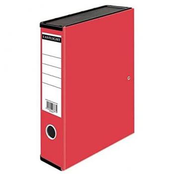 ValueX Box File with Paper on Board, Foolscap size, 70mm capacity, 75mm spine width, clip closure