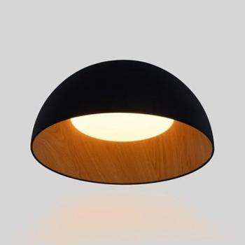Barcelona LED Techo CCT 24W Efecto Madera Ø50cm