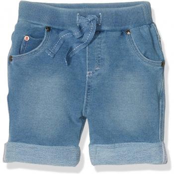 Bóboli 503187, Shorts Infantiles, Azul (Lavado Bleach), 3 Años