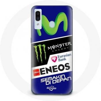 Case Samsung Galaxy A20e Monster Energy Yamaha Eneos