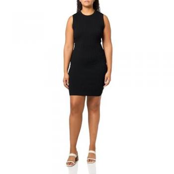 Robe en maille noire, modèle 8NYA9AYMH6Z1200 – GAE