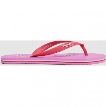 Pepe Jeans Bay Beach Brand Damen Flip-Flops rosa/rot