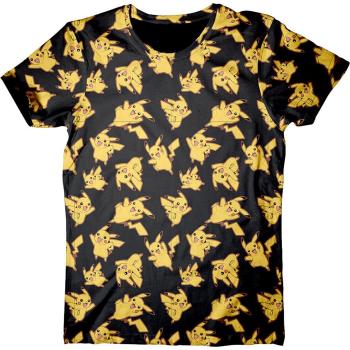 Adult Pikachu XL T-Shirt – Black