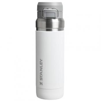 White Go Quick‑Flip 1.06 L Stanley Water Bottle – Unisex