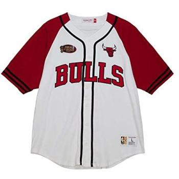 Maillot Chicago Bulls Pratique Bouton Front