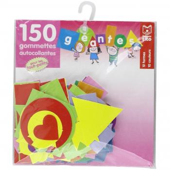 150 gommettes géantes pour les tout-petits