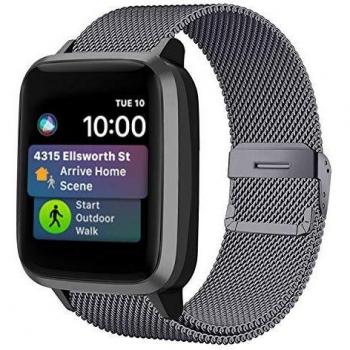 Funbiz Bracciale Metallico Apple Watch 42mm 44mm Acciaio Inox