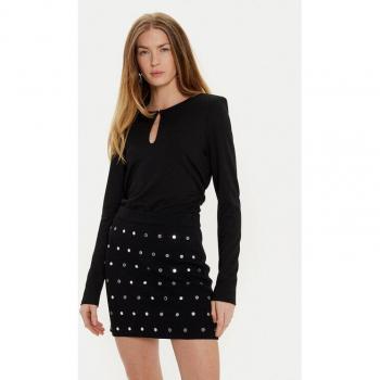 Blusa Sisley Nero Spalline M Donna