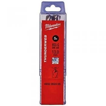 Thunderweb Metallbohrer 13mm 5er Set von Milwaukee