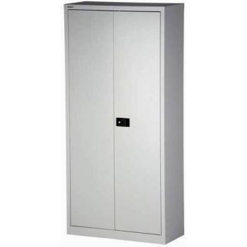 Armario Bisley de Puertas Batientes, Gris Claro