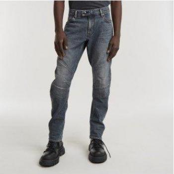 Azul Moto 3D Slim de G‑Star, denim ecológico