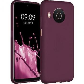Cover in silicone violetto per Nokia X20/X10 con protezione gommata
