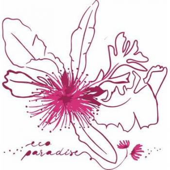 Liliput Wickelbody Kurzarm 2er-Pack Paradise weiß/rosa mit Frontdruck